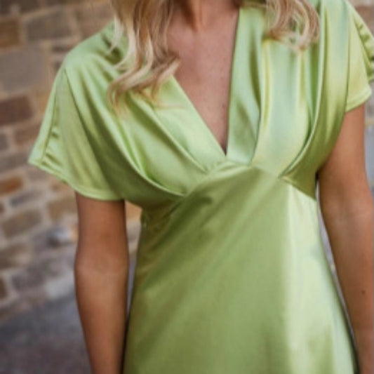 New Spring V-neck Dress